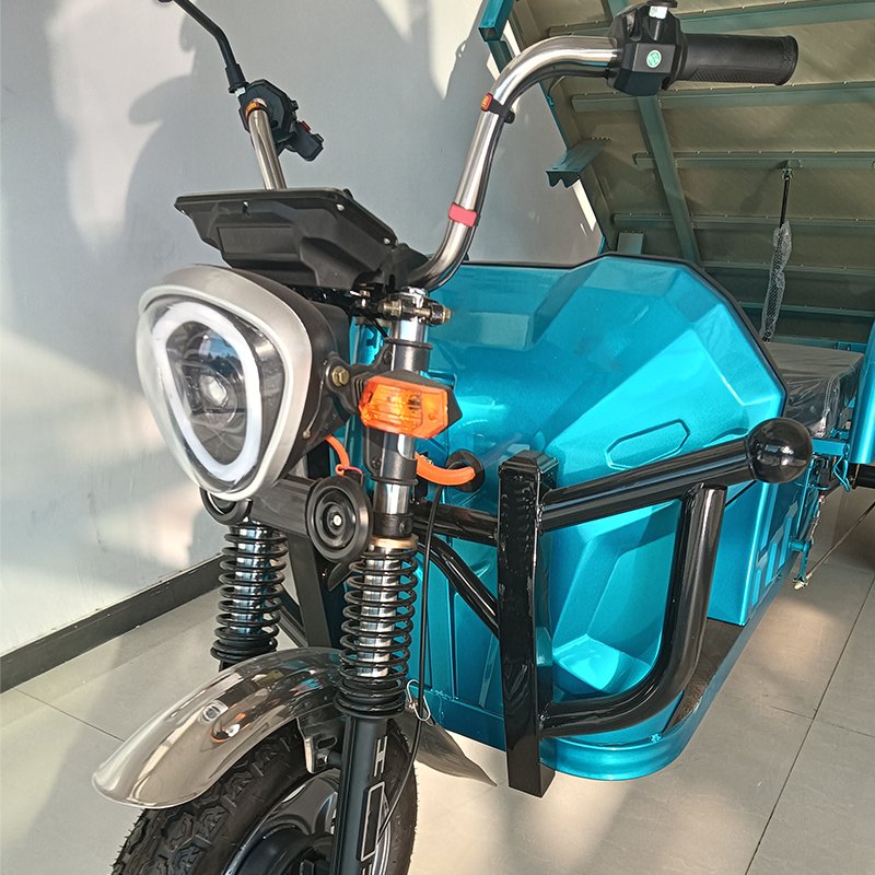 Professional Production High Quality Three Wheel Passenger Seat Electric Cargo Tricycle