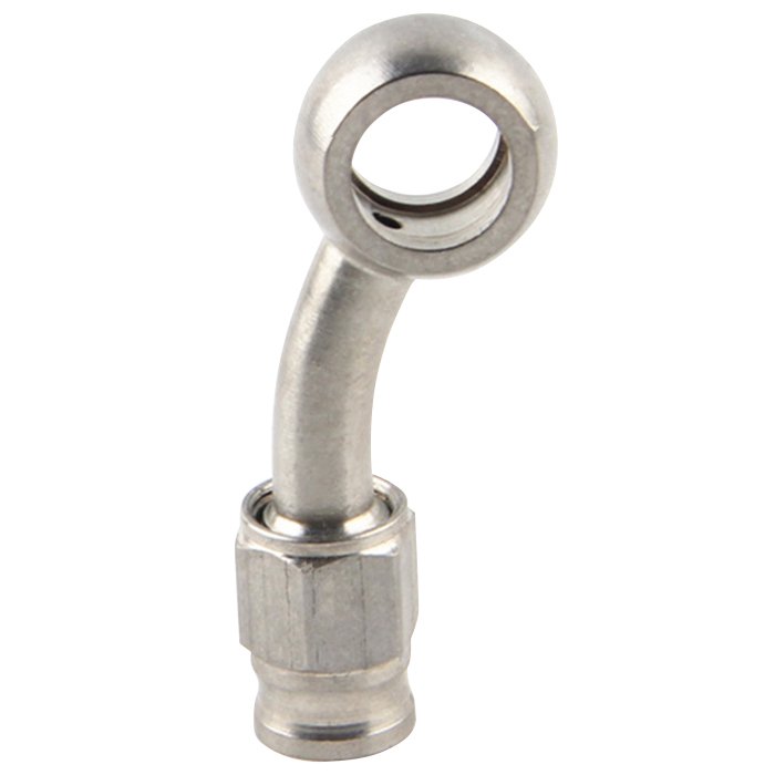 Kangbo Female AN3 -3 3AN 3/8 Brake PTFE Hose End Fitting Adapter Stainless Steel Straight 45 90 Degree Brake Fittings