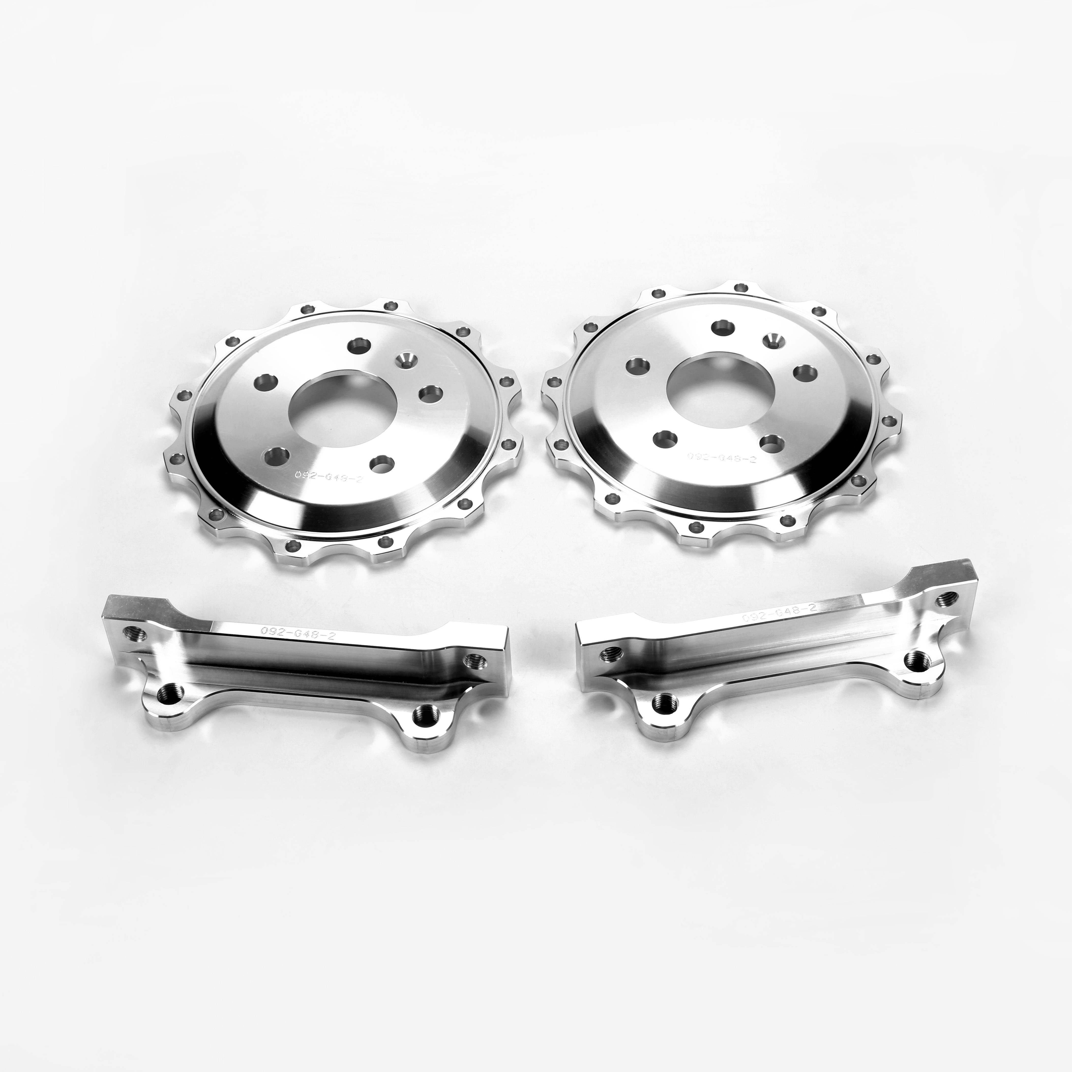 Color Customization FECCR Aluminum Center 7075 Center Rotor Bracket Is Suitable for Front Disc Brake Disc Bell Pieces Over 300mm