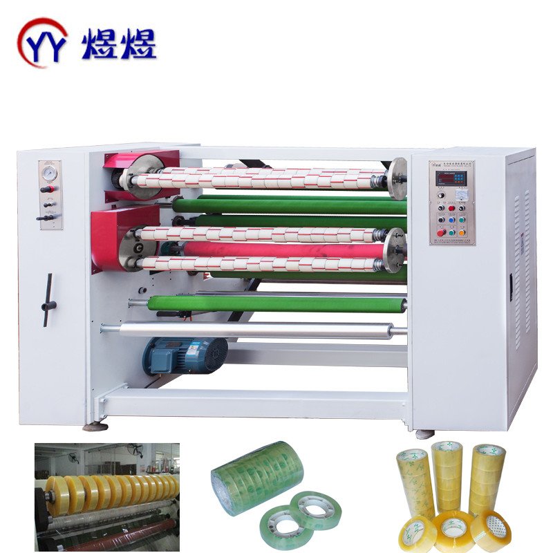 YU-210 Easy Operate Bopp Tape Slitting Machine Automatic Sliter Rewinder Machine