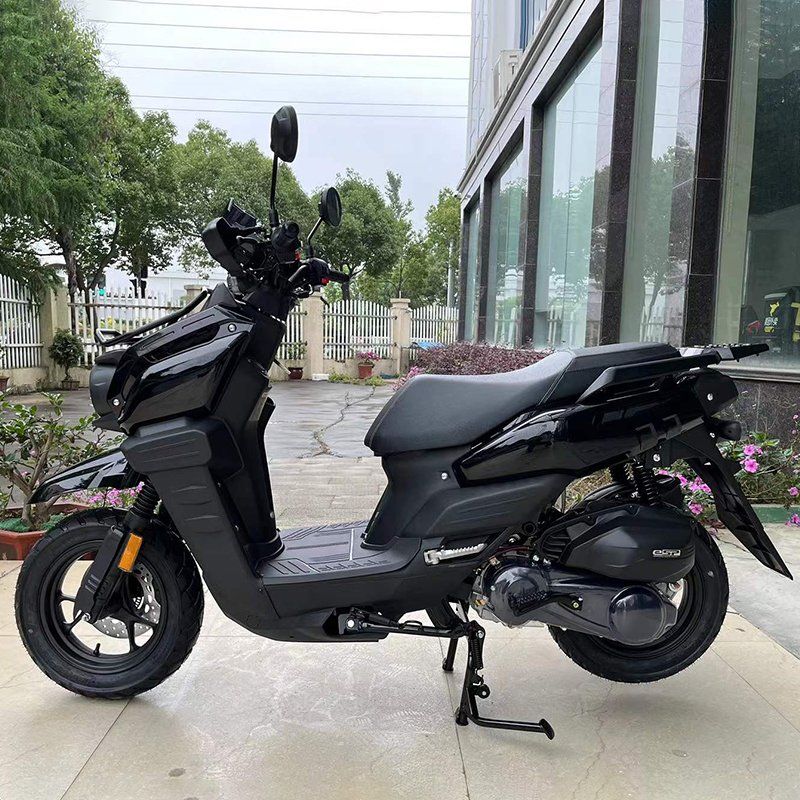 150cc Powerful Motorcycles 4 Stroke CDI Hydraulic Suspension Disk/Drum Brake Legal Road Gas Scooter