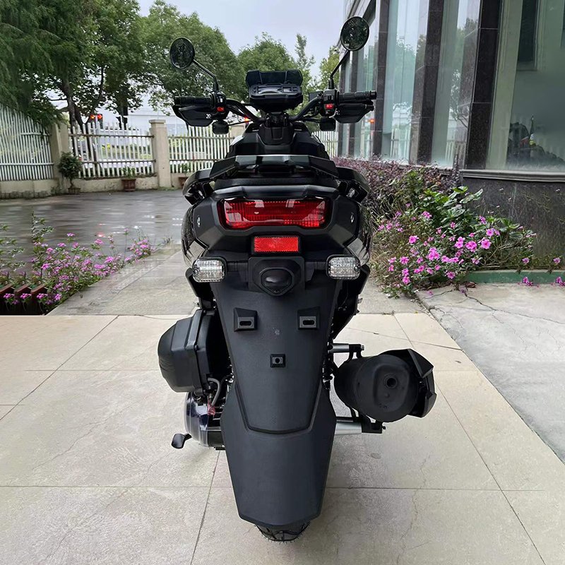 150cc Powerful Motorcycles 4 Stroke CDI Hydraulic Suspension Disk/Drum Brake Legal Road Gas Scooter