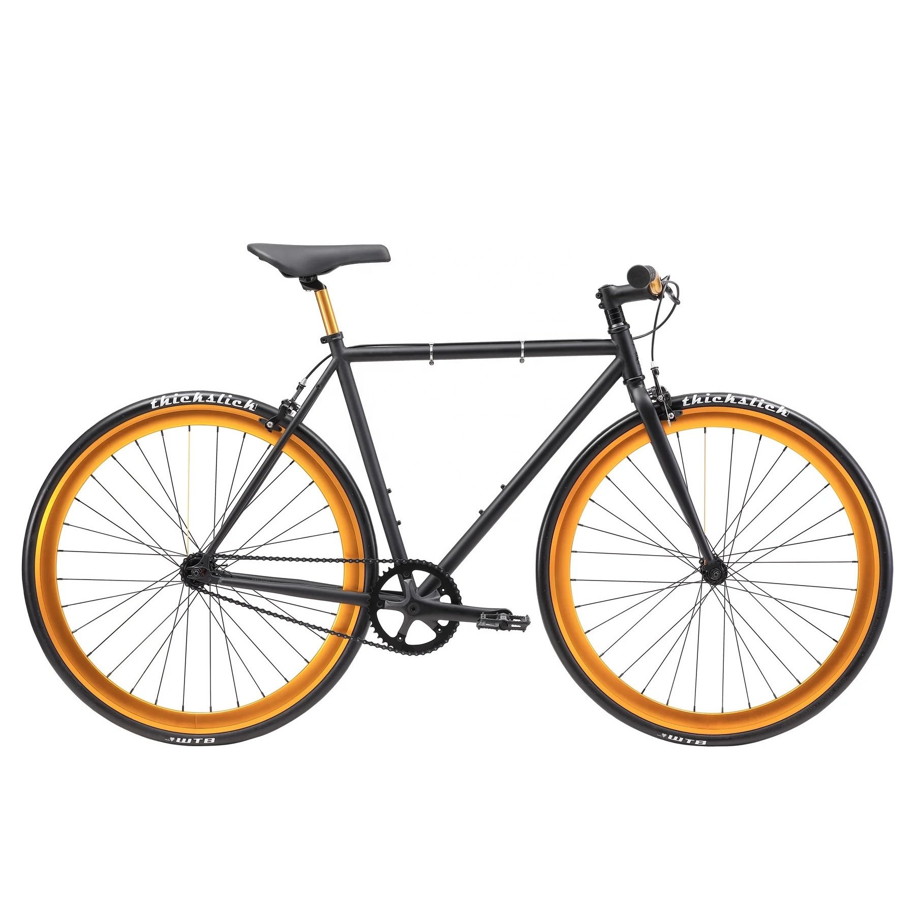 Good Quality 700c Steel Tracking Bicycle Single Speed Mens Fixed Gear Bicycle for Adult Bicicletas Fixie for Sale
