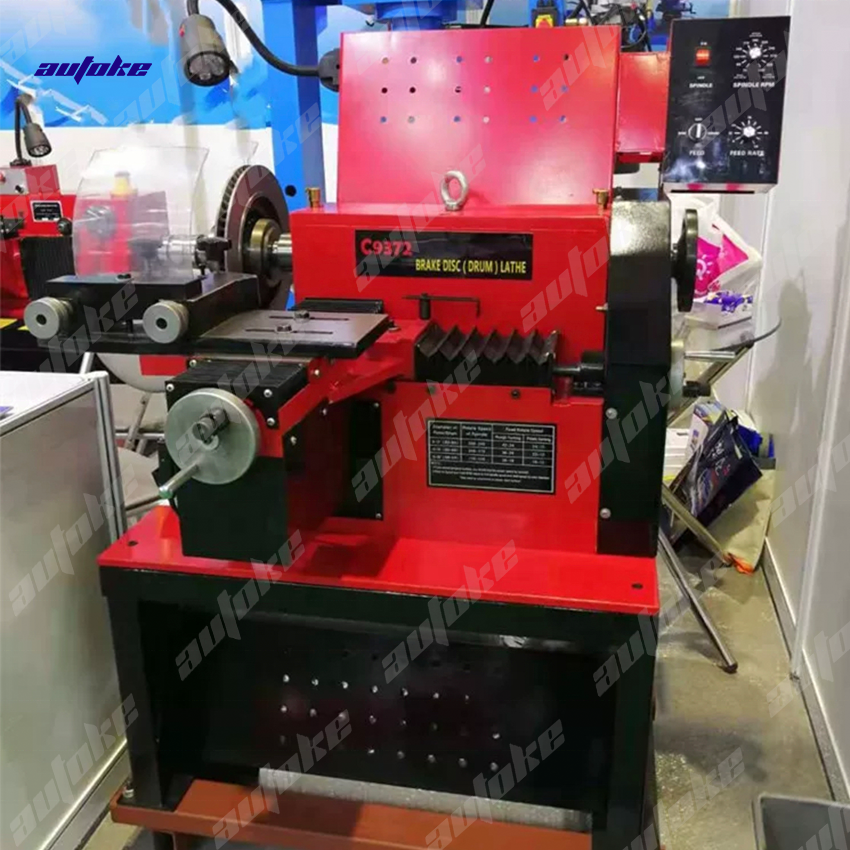 DS MACHINE TOOL Automatic Portable Brake Lathe Machine C9372 for Brake Drum and Disc