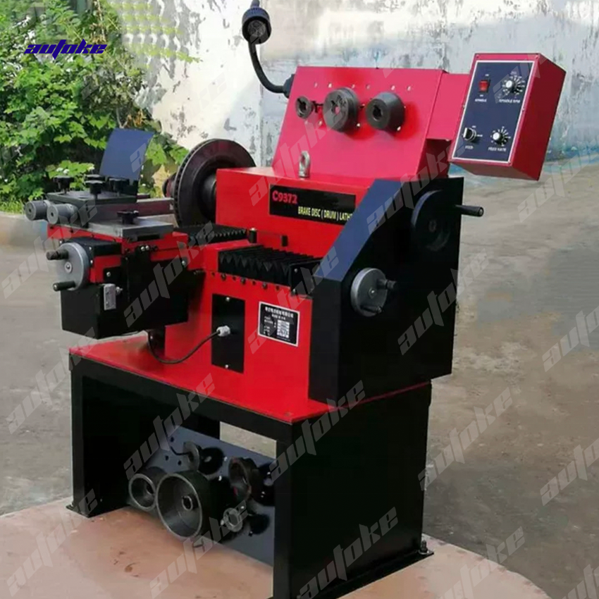 DS MACHINE TOOL Automatic Portable Brake Lathe Machine C9372 for Brake Drum and Disc