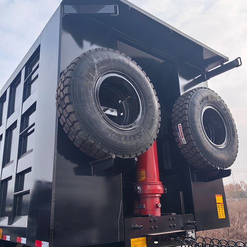 Heavy Duty 3 Axle 38cbm Tipper Truck Trailer