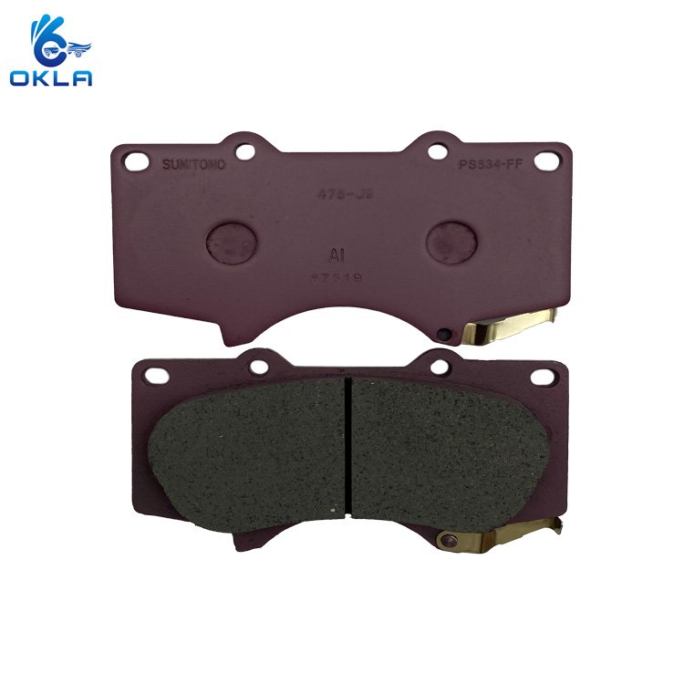 Wholesale Spare Parts No Noise Front Brake Pads 04465-35290 for Toyota FJ Cruise Land Cruise Hilux