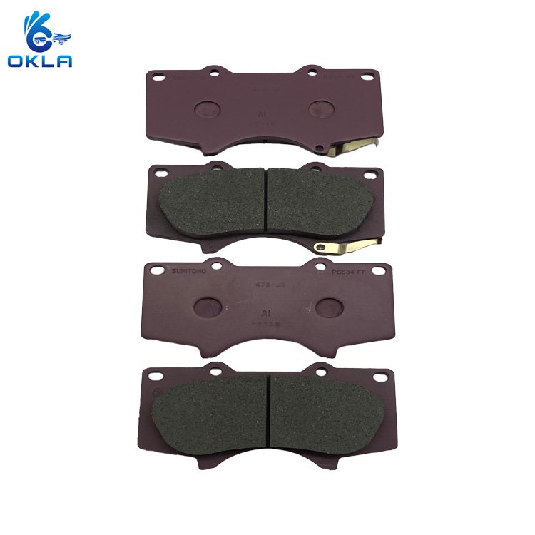 Wholesale Spare Parts No Noise Front Brake Pads 04465-35290 for Toyota FJ Cruise Land Cruise Hilux