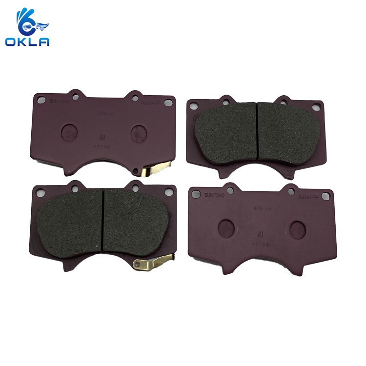 Wholesale Spare Parts No Noise Front Brake Pads 04465-35290 for Toyota FJ Cruise Land Cruise Hilux