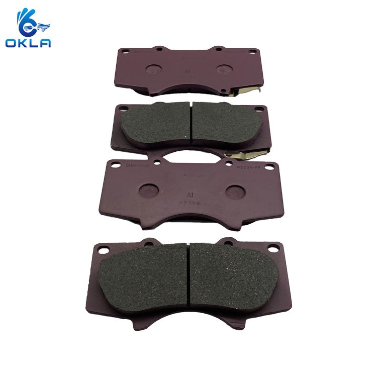 Wholesale Spare Parts No Noise Front Brake Pads 04465-35290 for Toyota FJ Cruise Land Cruise Hilux
