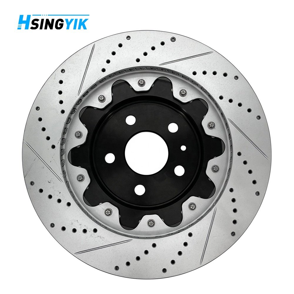 Hsingyik G3500 355 MM High Performance Racing Front Brake Disc Rotor for Tesla Model 3 Performance