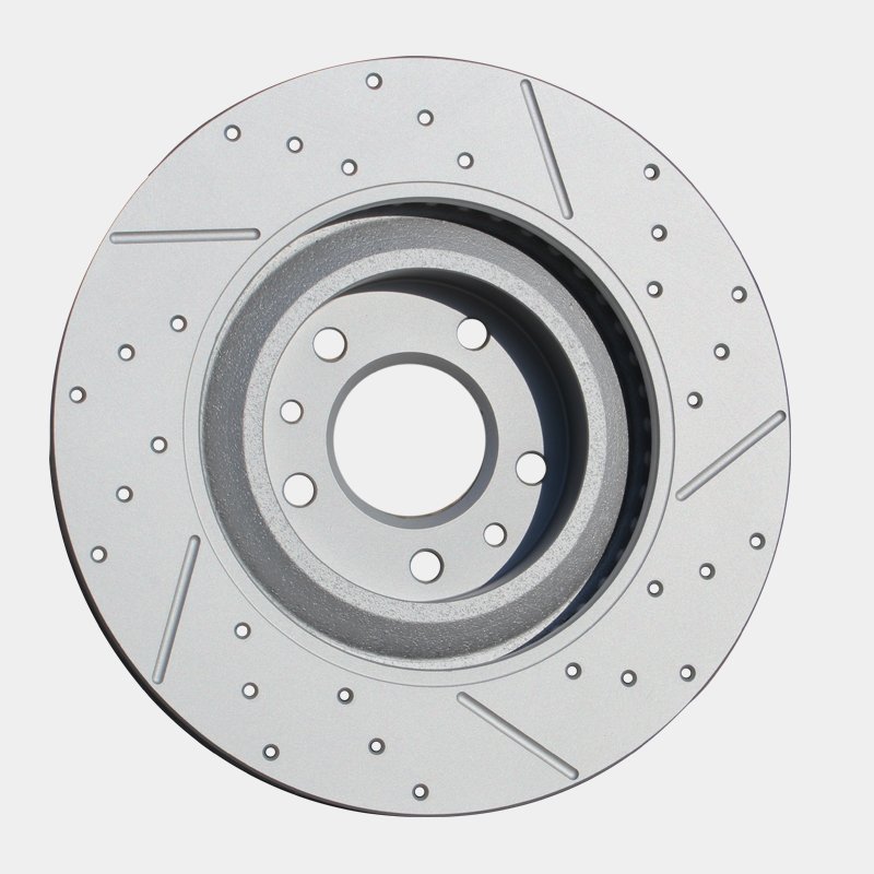 Product Number: 1J0615301R. Front Brake Disc of AudiA3, Which Is Used for Braking.