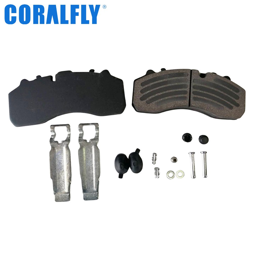 OEM/ODM High Quality New Condition Semi-metal Truck Brake Pads WVA29088 Wva29087 for 85 DAF CF XF