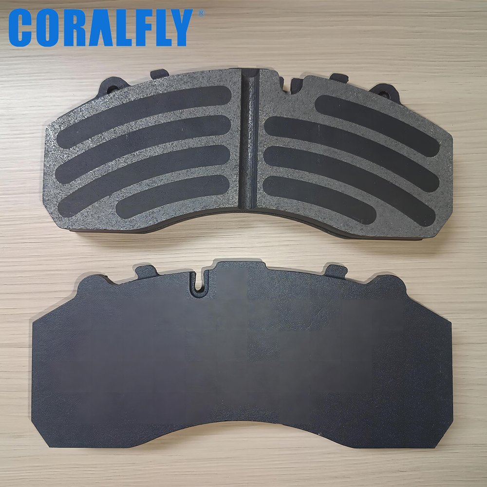 OEM/ODM High Quality New Condition Semi-metal Truck Brake Pads WVA29088 Wva29087 for 85 DAF CF XF
