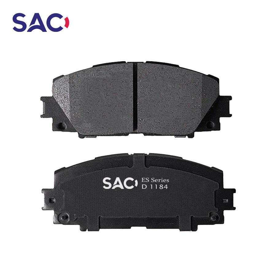 SAC Factory D1184 Oem 04465-52260 Cost-effective Semi-metallic Car Brake Pad Parts for Toyota Prius C 2009-2015 Break Pads