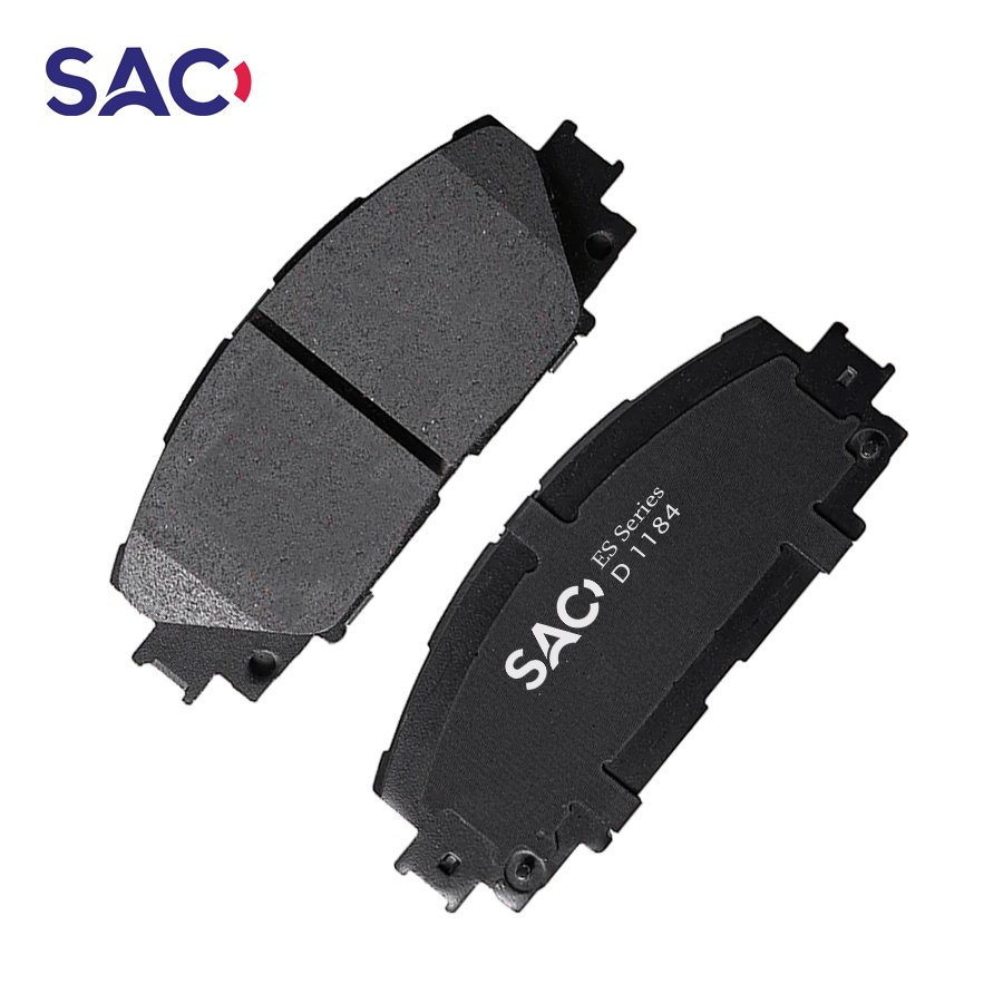 SAC Factory D1184 Oem 04465-52260 Cost-effective Semi-metallic Car Brake Pad Parts for Toyota Prius C 2009-2015 Break Pads