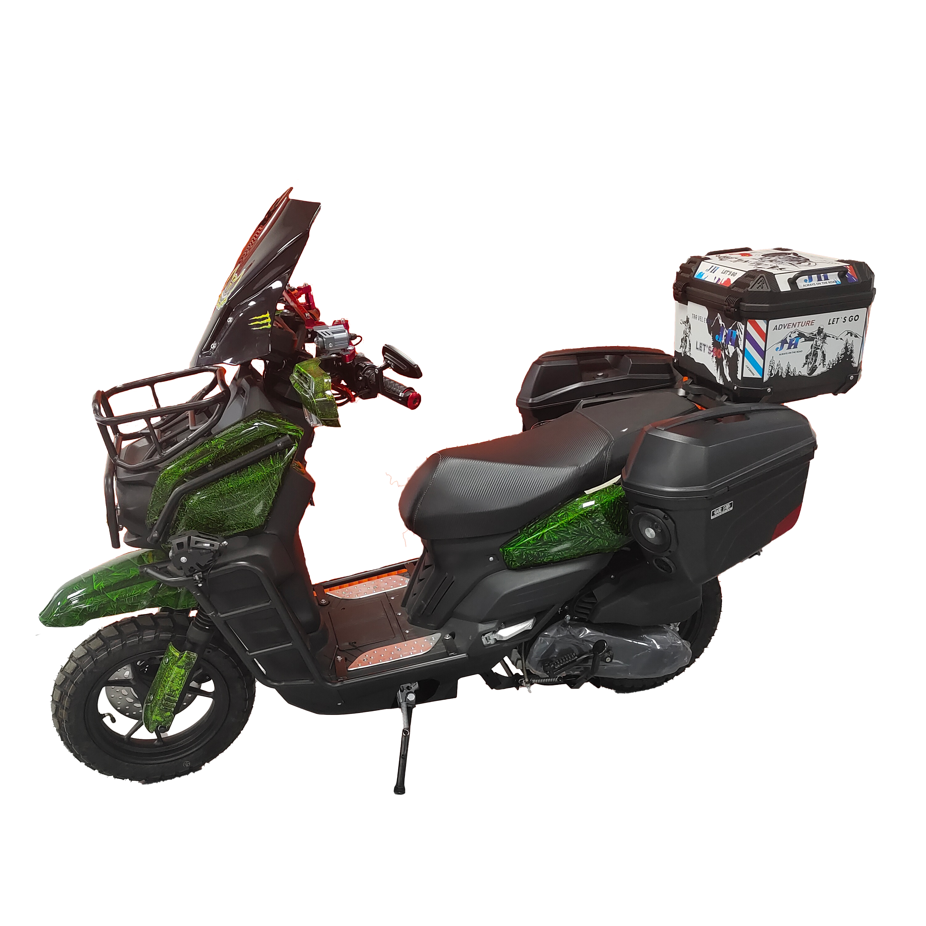 Gasoline Motorcycle Petrol Motor Fuel Motorbike Motocross 150cc Moped Single Cylinder Scooter Motorcycle Electric