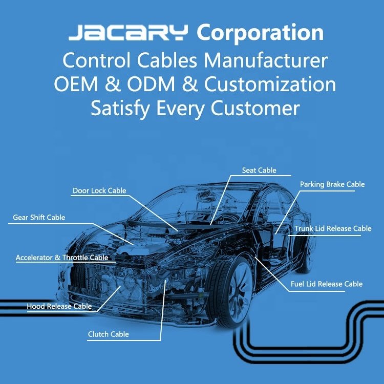 Replacement Throttle Control Accelerator Cable for JCB 2CX 3CX 4CX Excavator