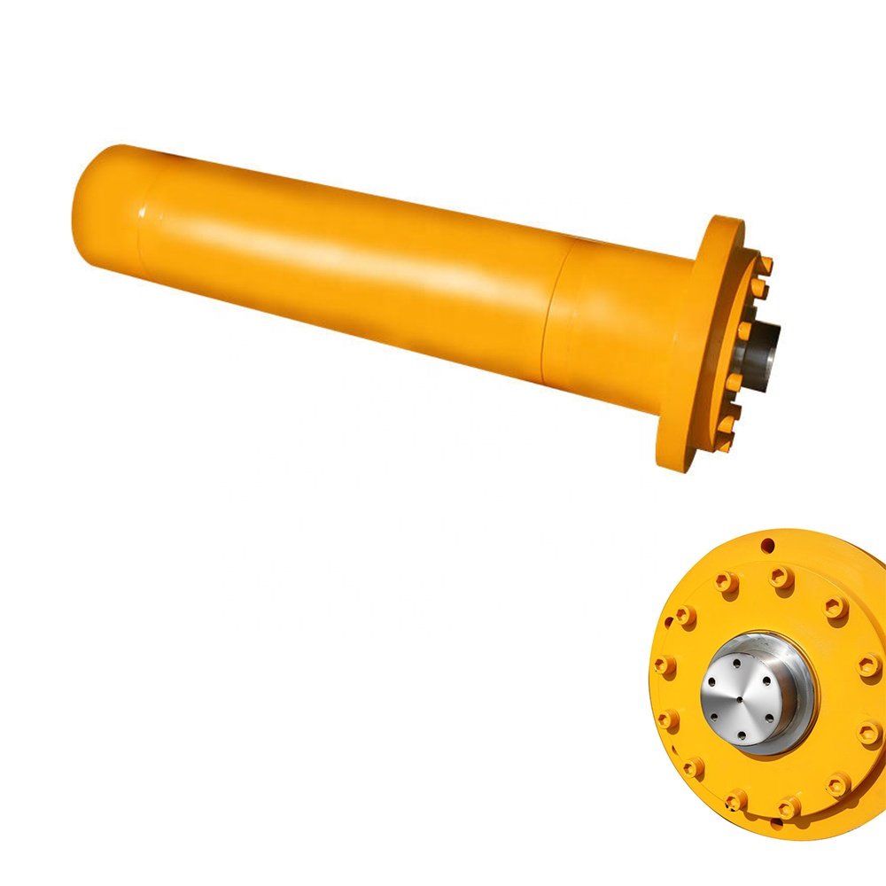 Custom Large Tonnage Press Hydraulic Cylinder Double Acting Hydraulic Piston Cylinders