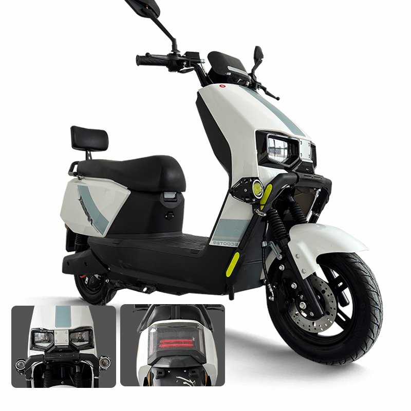 2025 New Adult Electric Motorcycle Factory Price Electric Scooter Motor 1200W 50KM h