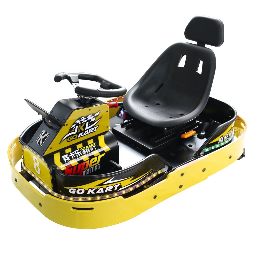 Electric Racing Go Karts for Kids and Adults Mini Remote Control Drive Toy with Motor New Condition for Outdoor Karting