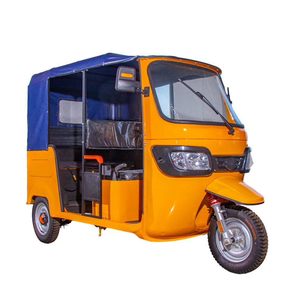 Customized High-Quality Handle Style Drum Brake Electric Tuk-Tuk Tricycles 1500W Motor Ideal for Passenger Transport