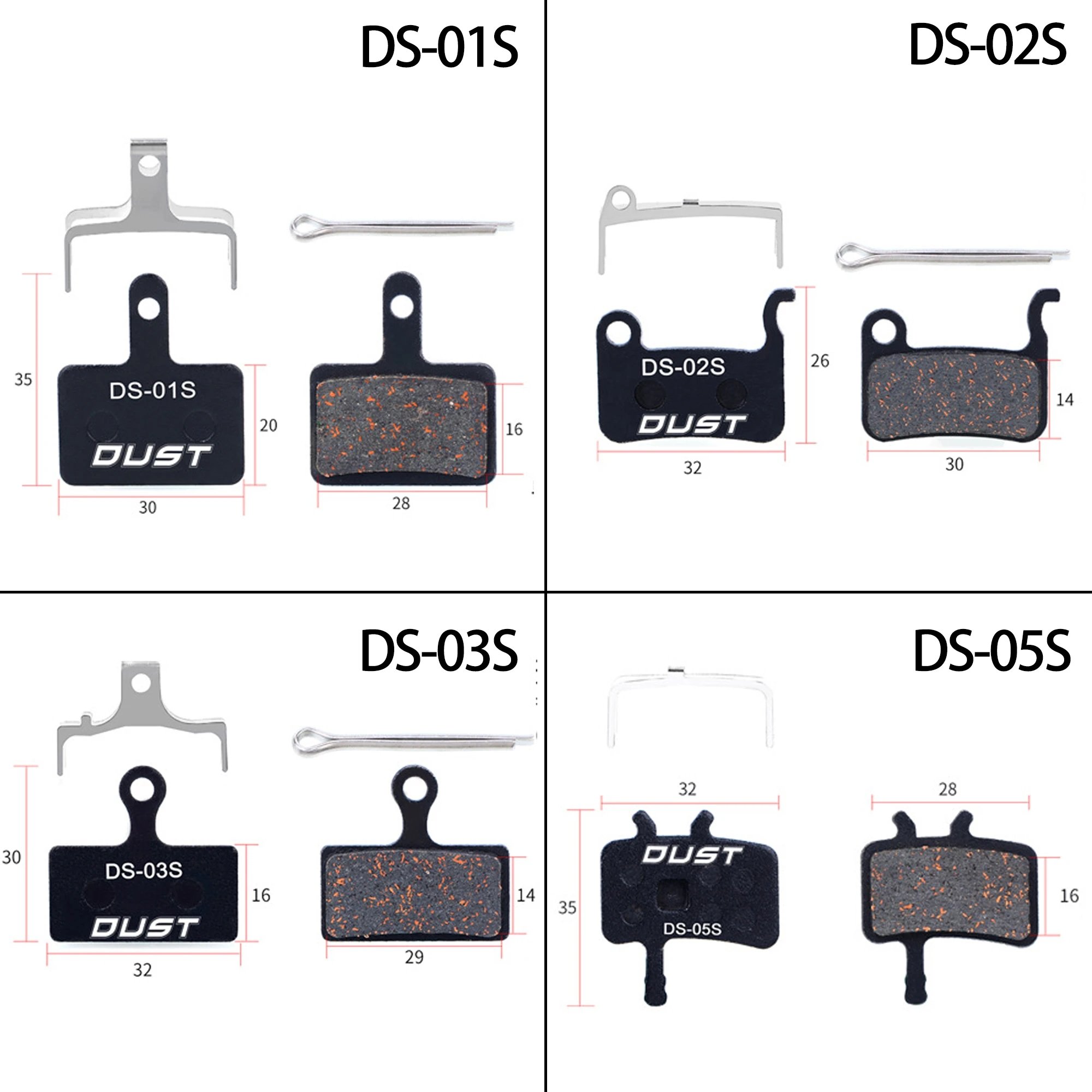 MTB Bicycle Hydraulic Disc Ceramics Brake Pads for B01s AVID HAYES Magura ZOOM Cycling Bike Part