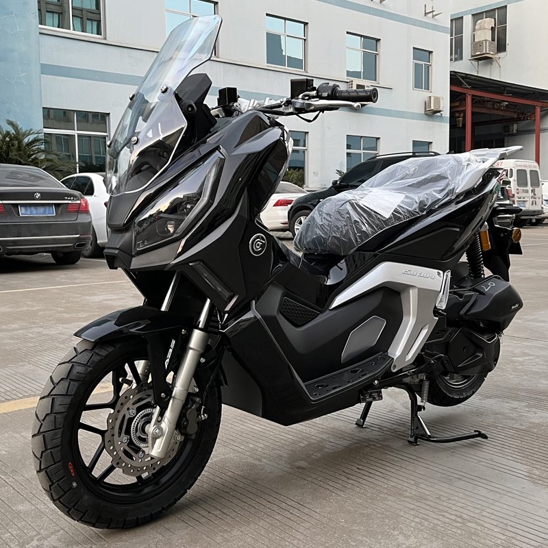 EPA-Certified ADV K29 Air-Cooled Gasoline Motorcycle 200cc Displacement Disc Brake Max Speed 95kmh ABS for Sale