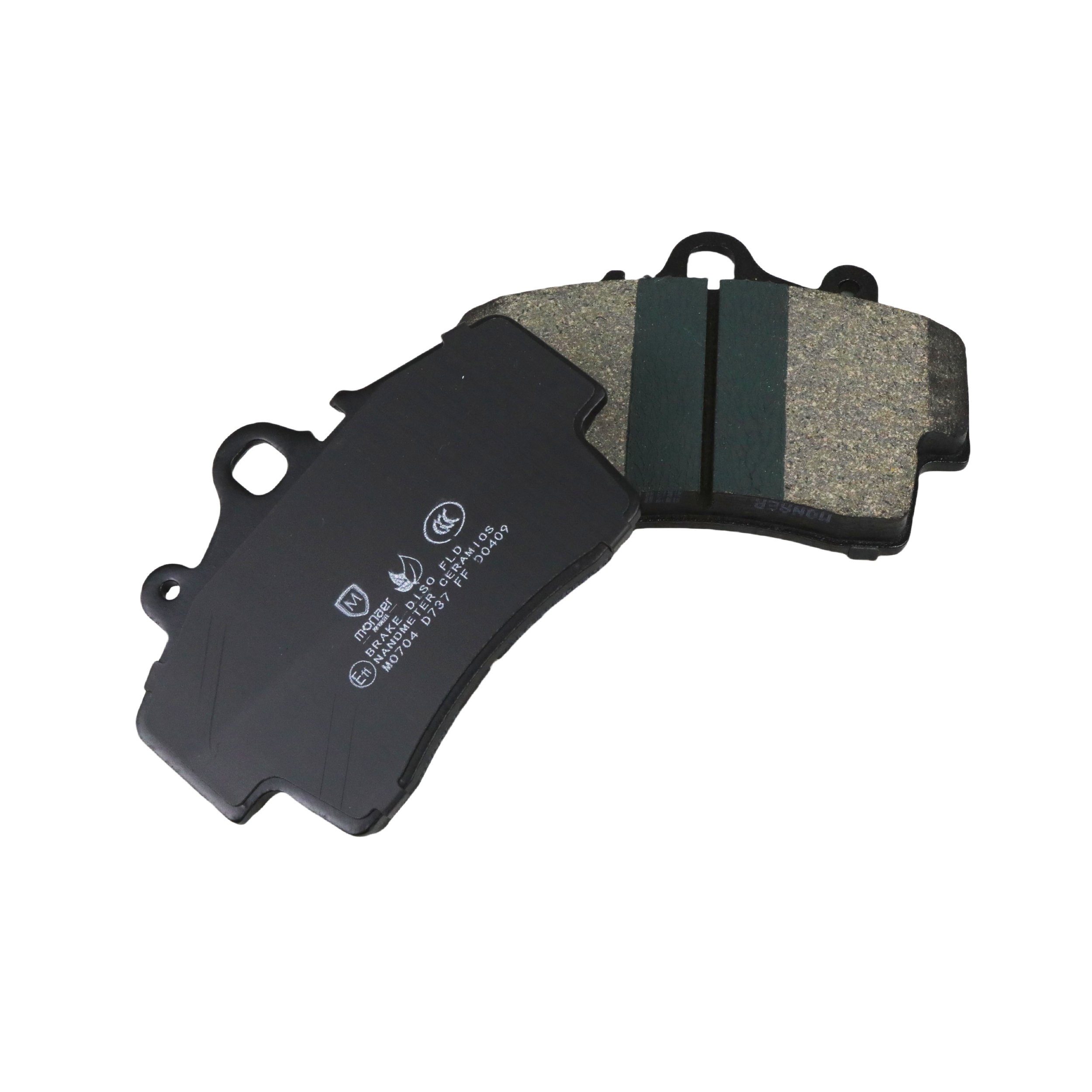 Monaer Brake Pads D737 Ceramic Front Disc Brake Pad for PORSCHE