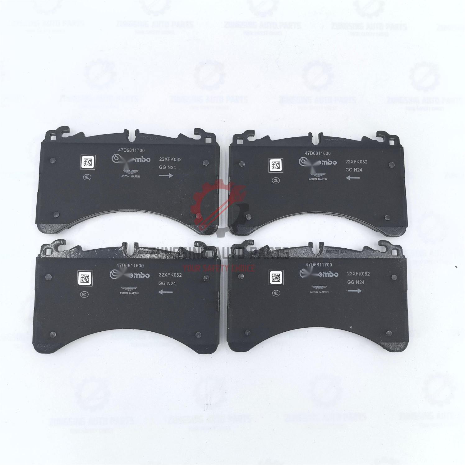 MY832D007AC MY83-2D007-AC BRAKE PAD KIT Front Brake Pads Pad for Aston Martin DBX DB11 DBS Vantage