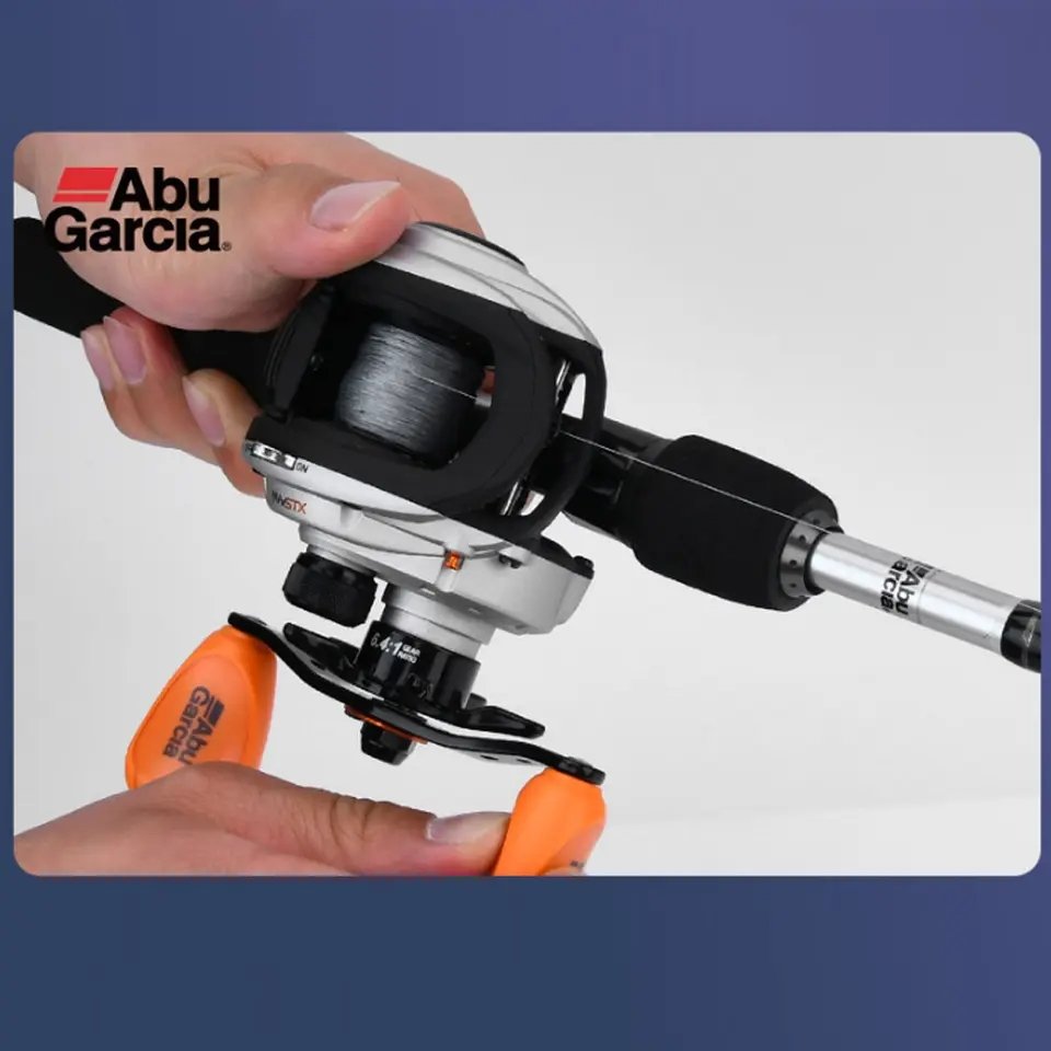 Abu Garcia Reel MAX4 STX Bait Casting Fishing Reel With Magnetic Brake System Bait Casting Reels