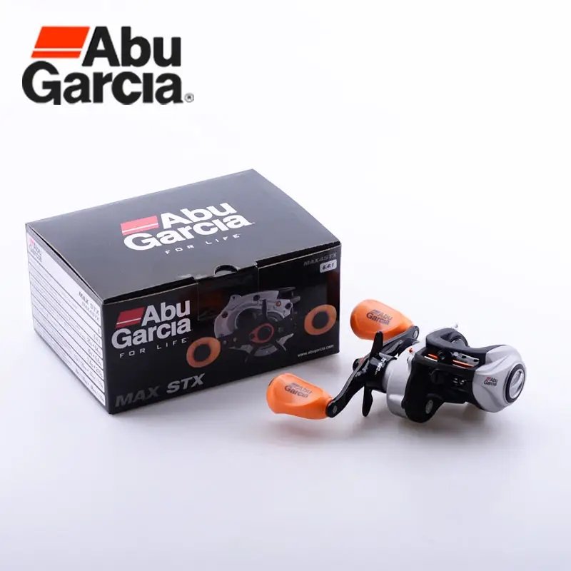 Abu Garcia Reel MAX4 STX Bait Casting Fishing Reel With Magnetic Brake System Bait Casting Reels