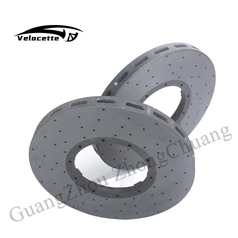 Car Carbon Ceramic Brake Discs for Nissan GTR 35 Front Brake Rotor Size 390MM Rear Size 380MM for Mercedes-Benz/bmw/Toyota/HONDA