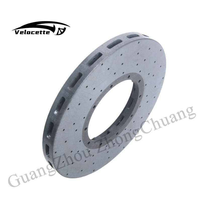 Car Carbon Ceramic Brake Discs for Nissan GTR 35 Front Brake Rotor Size 390MM Rear Size 380MM for Mercedes-Benz/bmw/Toyota/HONDA