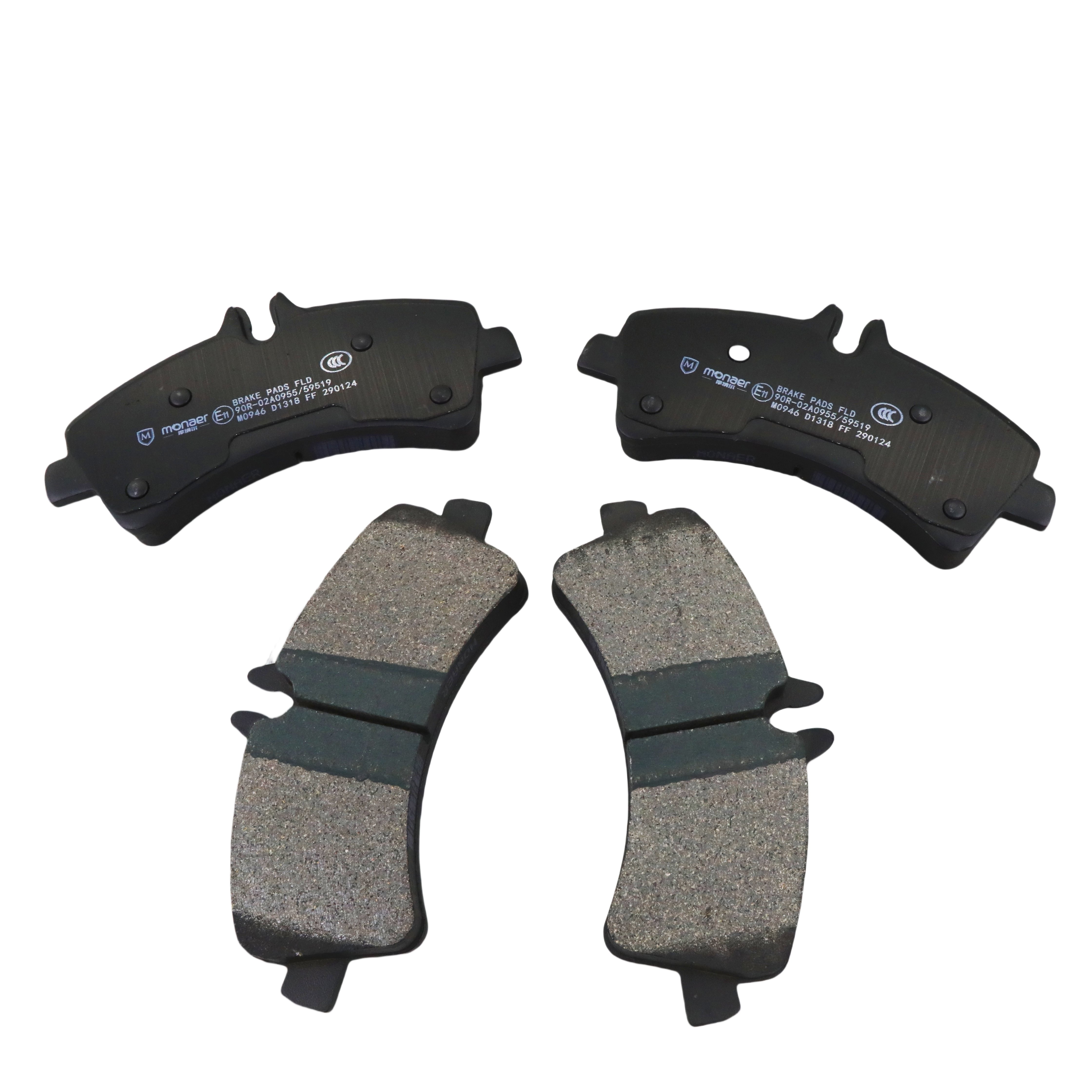 D1318 Monaer High Quality Ceramic Brake Pads Manufacturers Factory Price No Sound No Dust
