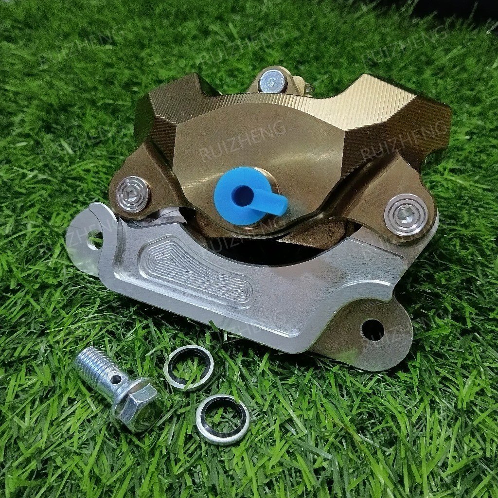 Breket Set Kaliper/Caliper Racing Ninja R/SS/Rr 4p 4 Piston Cnc Breket 280mm 300mm 320mm Brake Calipers