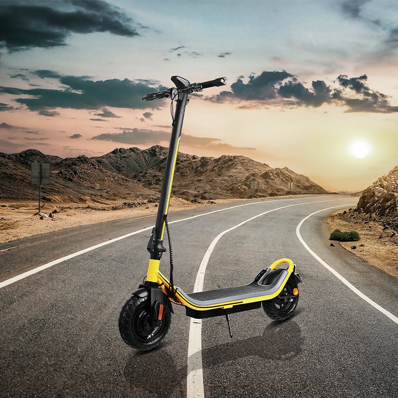 New Upgraded Electric Moped Scooter Foldable Adult 10 Inch Wheels 500W 25 km h Electric Scooter