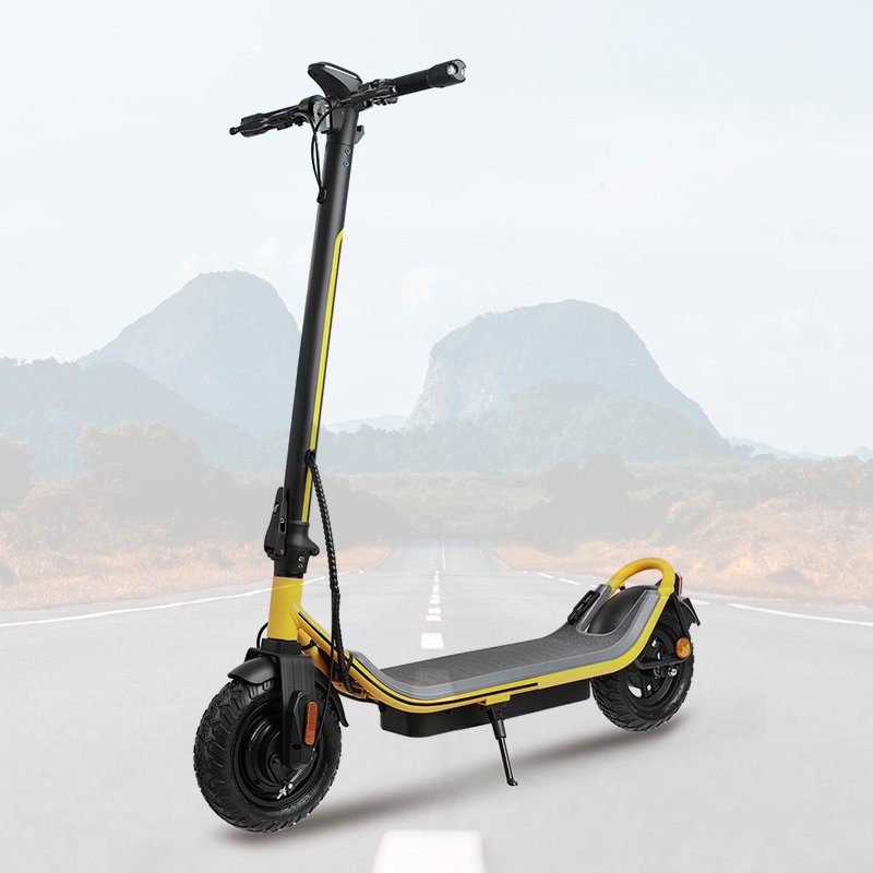 New Upgraded Electric Moped Scooter Foldable Adult 10 Inch Wheels 500W 25 km h Electric Scooter