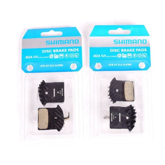 Shimano B01S/G01S/J02A Semi-metallic Resin Bike Hydraulic Brake Disc Pads Heat Dissipation Bicycle Bike Brake Pad