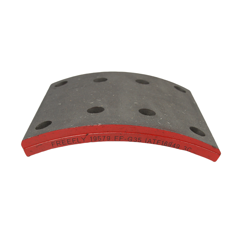 Factory Direct Sale High Quality Non-Asbestos Brake Lining WVA19579/19580 Brake Shoe Lining for MAN SHACMAN Truck