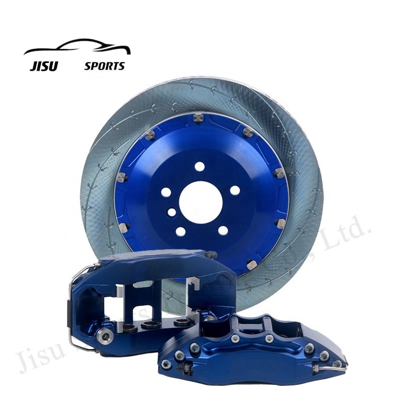 Front 6 Piston Brake Caliper Kit 6 POT Modified Disc Big Brake Kit for Racing 670 Dodge Trx Peugeot 206 Audi S3