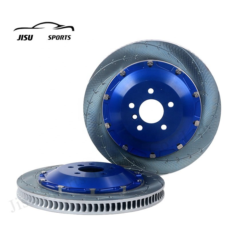 Front 6 Piston Brake Caliper Kit 6 POT Modified Disc Big Brake Kit for Racing 670 Dodge Trx Peugeot 206 Audi S3