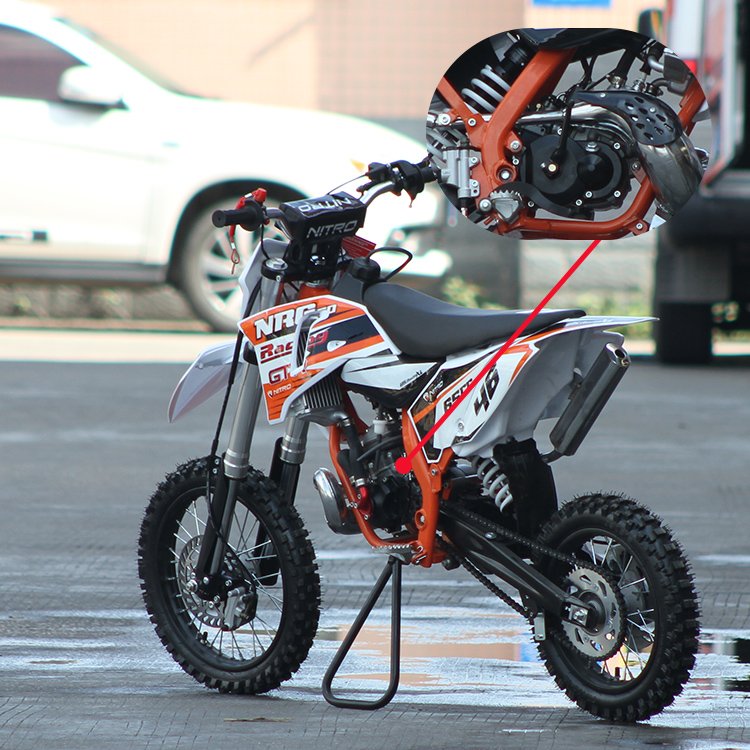 Hot Sale Single Cylinder Water Cooled 2 Stroke Engine Adventure Enduro Motorcycle for Kids