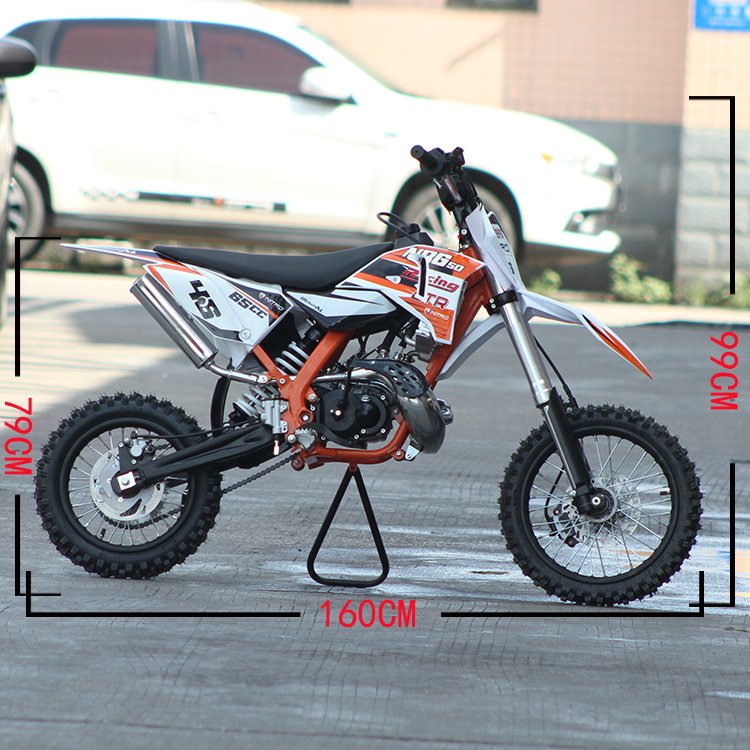 Hot Sale Single Cylinder Water Cooled 2 Stroke Engine Adventure Enduro Motorcycle for Kids