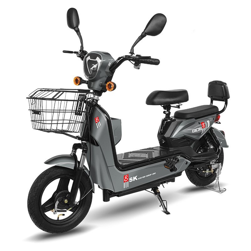 2024 High Speed 48V 12Ah 20Ah Adult Women's Riding Scooter With Pedals New Adult E Bike