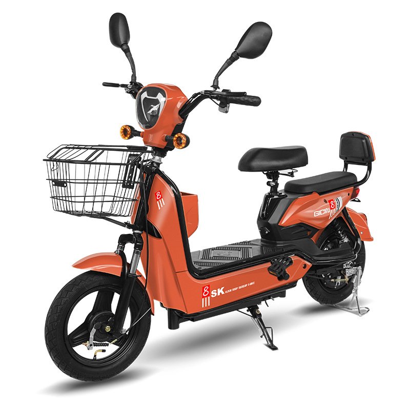 2024 High Speed 48V 12Ah 20Ah Adult Women's Riding Scooter With Pedals New Adult E Bike