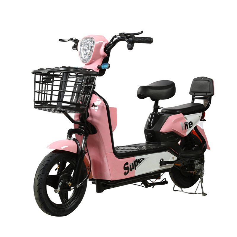 2024 High Speed 48V 12Ah 20Ah Adult Women's Riding Scooter With Pedals New Adult E Bike