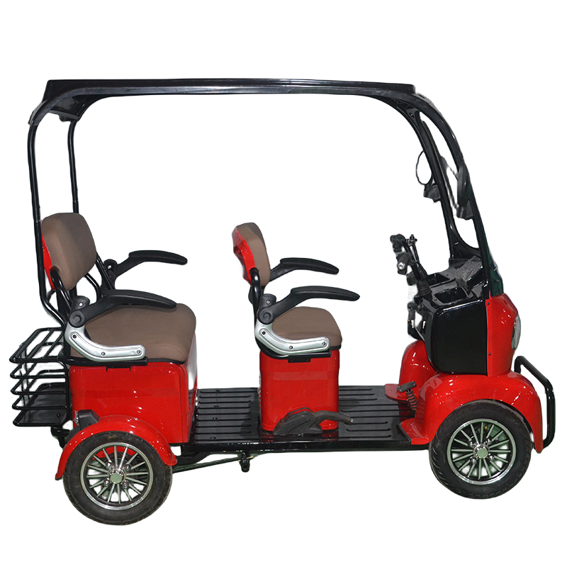 800W 60V 72V Leisure Electric Four Wheel for Adults Sightseeing 4 Wheeler Customizable OEM