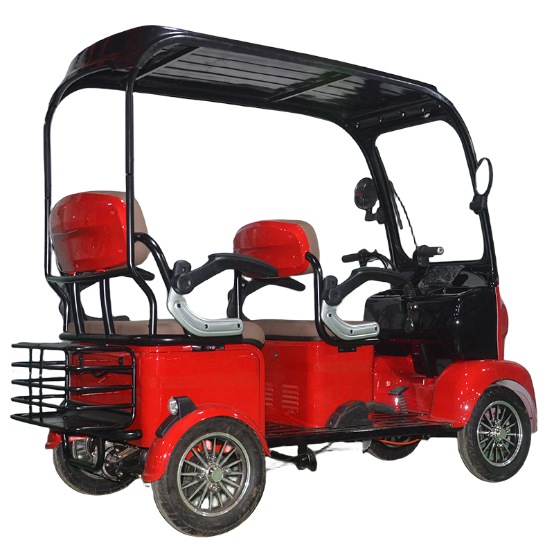 800W 60V 72V Leisure Electric Four Wheel for Adults Sightseeing 4 Wheeler Customizable OEM