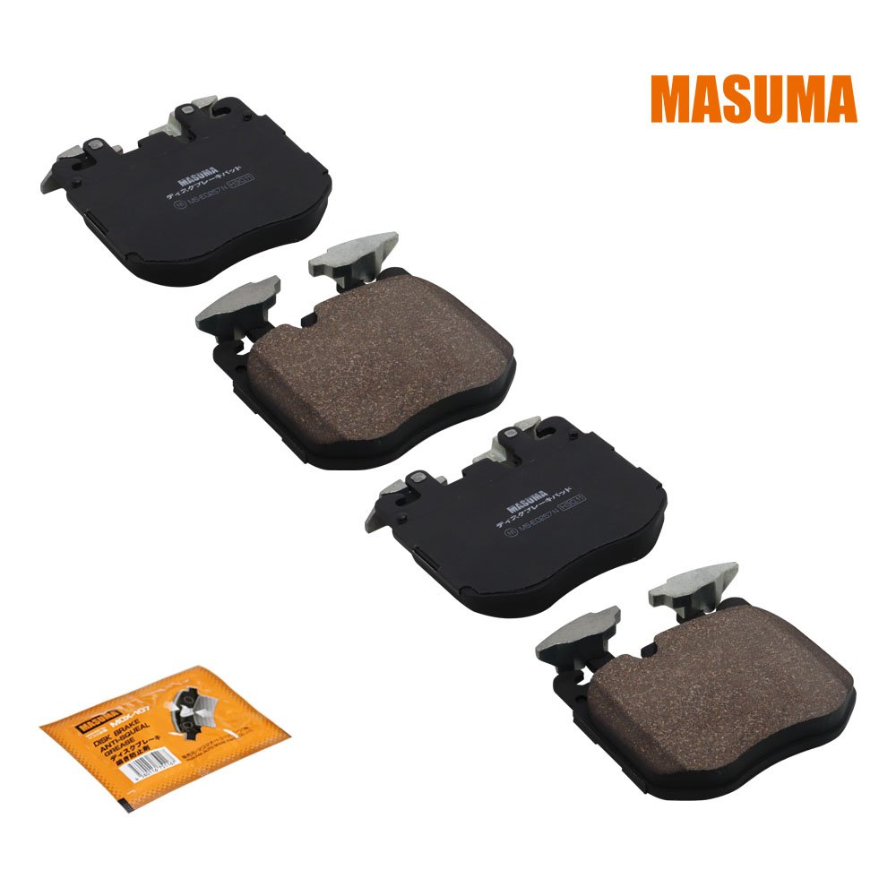 MS-E0257N MASUMA Auto Repair Front and Rear Front and Rear Brake Pads 34116874432 ASV40L
